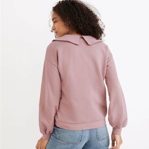 Madewell (Re)sourced Cotton Collared Sweatshirt